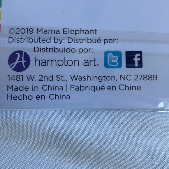 Mama Elephant stamp and die set NEW! Cute monkey design - Picture 8 of 9